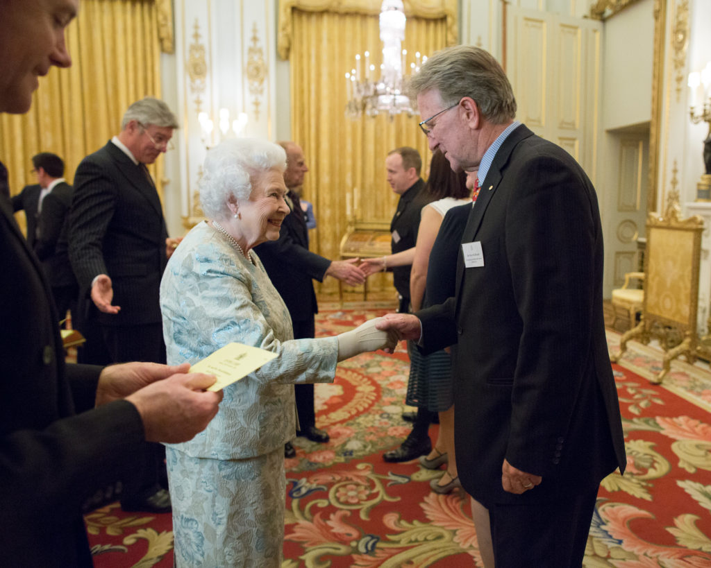 Queen honours NREA’s Vice President for three decades of life saving NREA